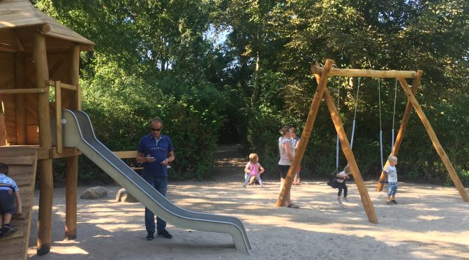 Indvielse af ny legeplads i Skovlunde Bypark